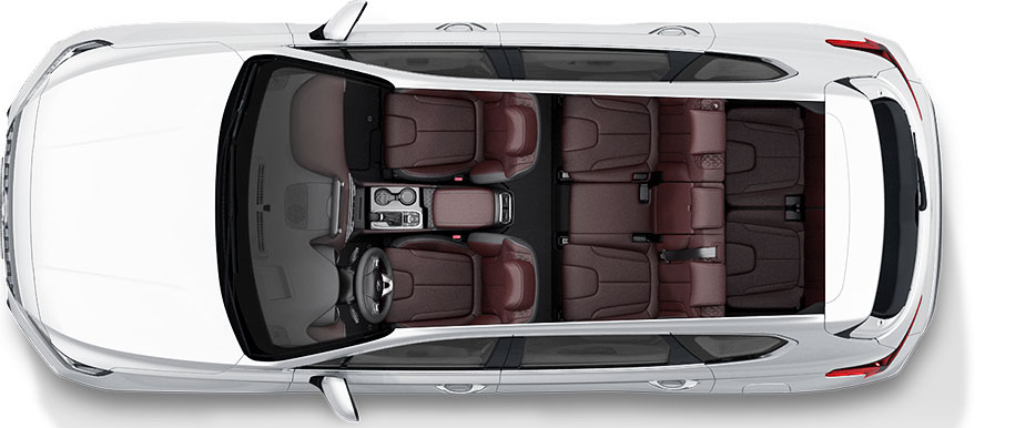 Nội thất santafe màu nâu