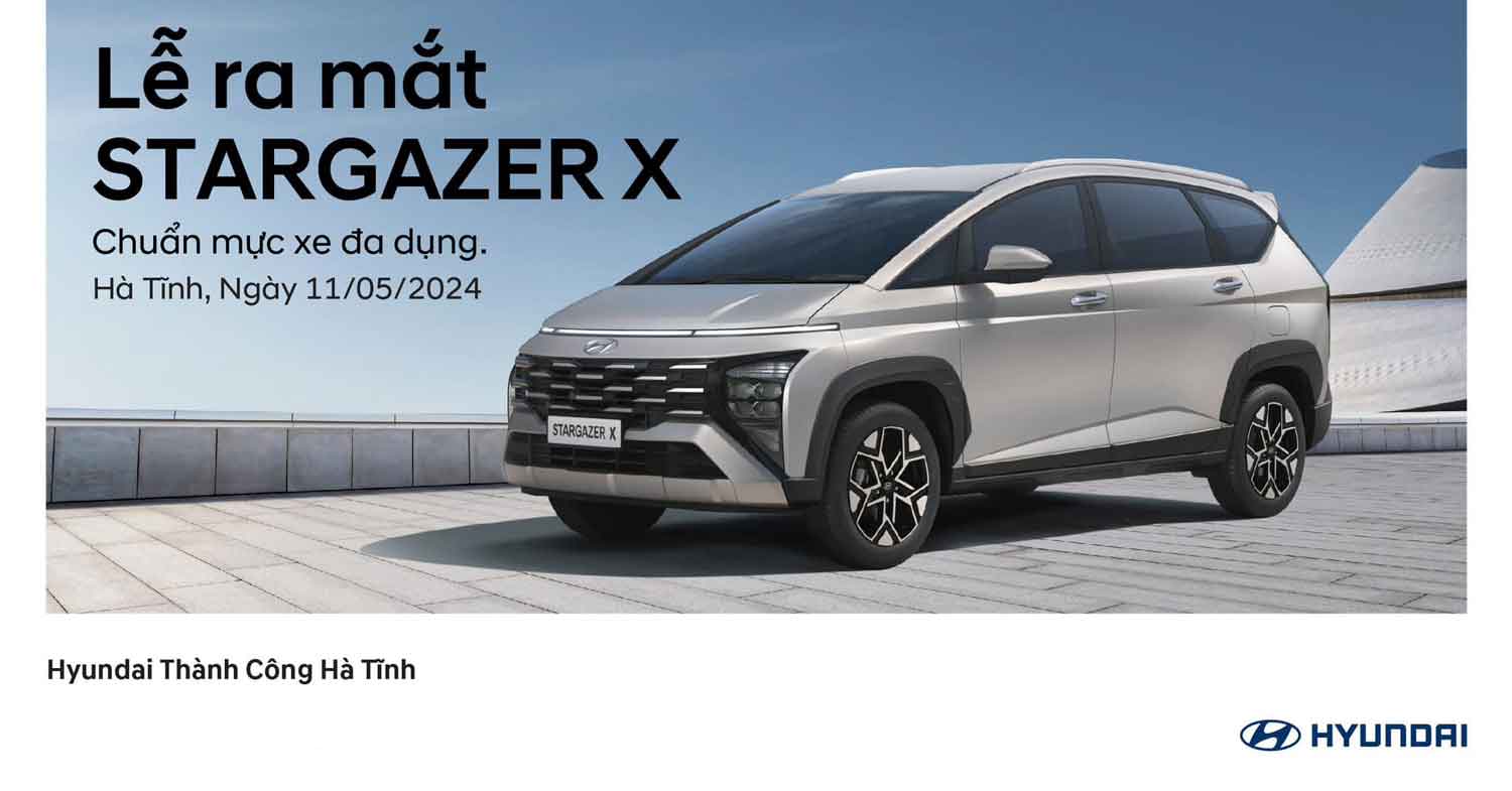 Ra mắt Hyundai Stargazer X